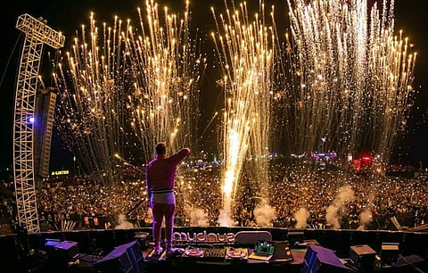 DJ Snake at the OLA Sunburn festival | Twitter