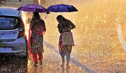 In Chennai, for the next 48 hours ending on Tuesday afternoon, the skies are likely to be partly cloudy.