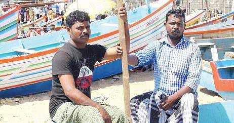 Michel and Antony who were part of the search operation