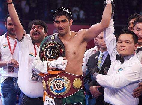 Indian pro boxing ace Vijender Singh (File Photo)