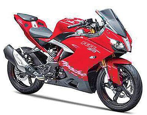 TVS Motor Company heats up competition introducing Apache RR 310