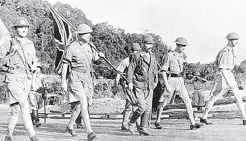 Singapore Surrenders