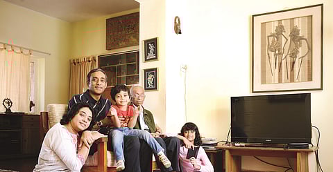 Dr Nachiket Shankar and his family | EPS