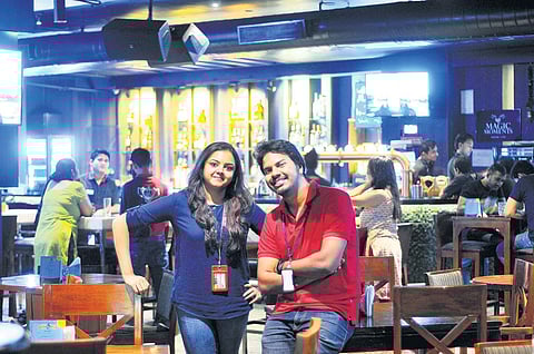 Software engineers Anto Thomas and Devi Sasikumar.(Vinod Kumar T | EPS)