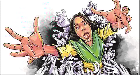 Malayalam Actress Molestation, FIR Details. | Express File Illustration