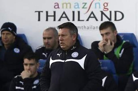 Leicester caretaker manager Craig Shakespeare.(Photo | AFP)