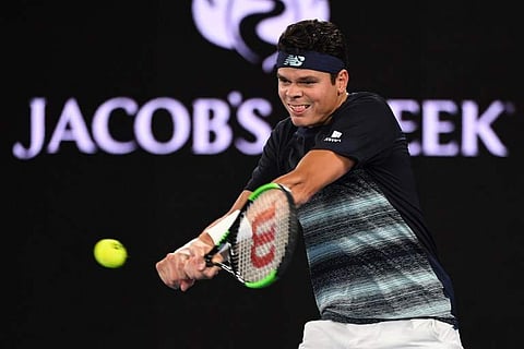 Tennis world number 4 Milos Raonic | AFP