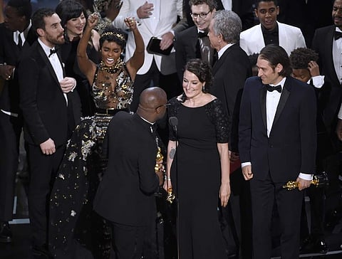 Surprise! 'Moonlight' bagged the biggest award of the night for Best Picture. (Photo | AP)