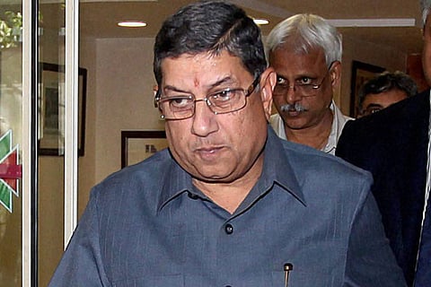 N Srinivasan, vice chairman and managing director of India Cements. | PTI File Photo