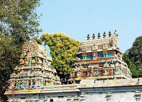A Shiva temple from the Cholas in Ayanavaram