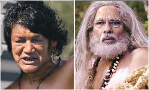Baahubali 2 starring CM Rawat and PM Modi (Screengrab)