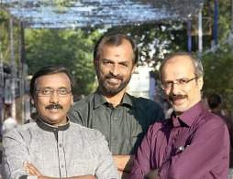 Trio. (EPS | Melton Antony)