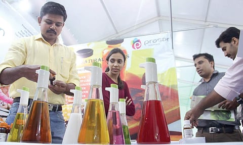 Natural colours and preservatives on display Melton Antony