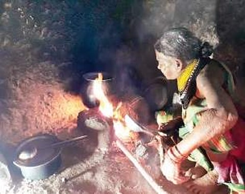 Sukrajji is the recipient of this year’s Padma Shri and other awards, but her economic status has not improved. She now lives in a house built with the help of well-wishers | Arunkumar Huralimath