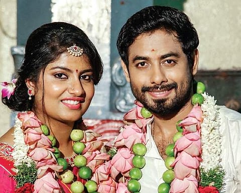 Aari and his wife