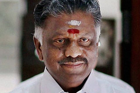 O Panneerselvam. | PTI