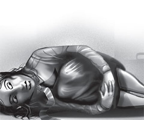 The minor was shifted to hospital for proper medical examination to establish her age.