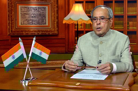 President Pranab Mukherjee. | PTI File Photo
