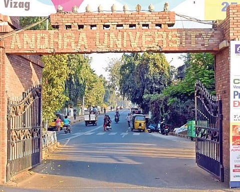 Andhra University in soup again as Telugu medium students get papers in English