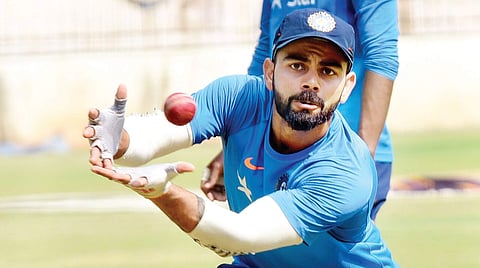 Putting the pitch issue aside, fact of the matter is that the Indians have to bounce back at Bengaluru. | Express Photo Service