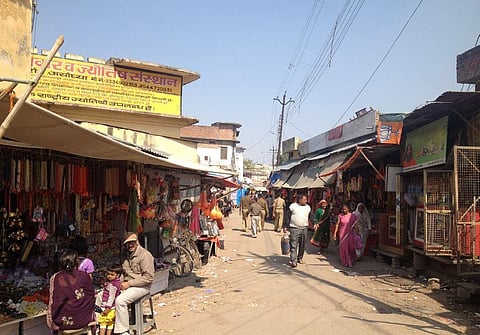 A market near the Ramjanmabhoomi complex in Ayodhya | Vikram sharma