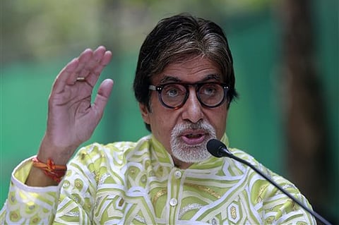 Bollywood actor Amitabh Bachchan. (File photo |AP)