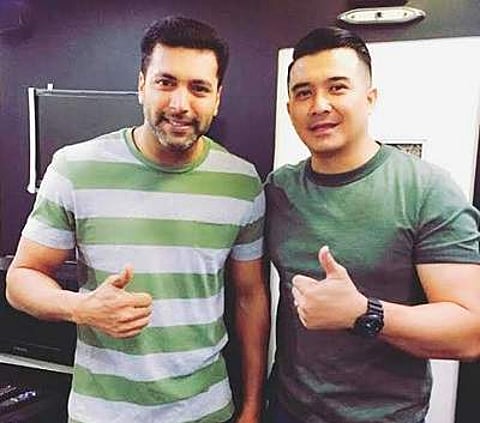 Aaron plays baddie in Tik Tik Tik