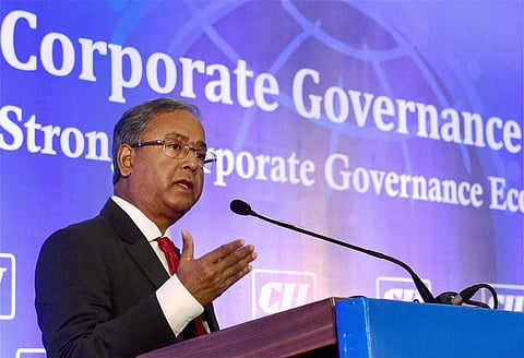 File photo of SEBI former chief U K Sinha | PTI