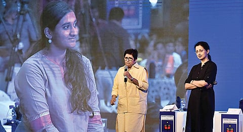 Kiran Bedi at ThinkEdu conclave.