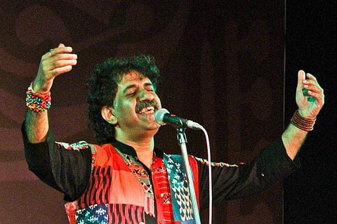 Bengali folk singer Kalikaprasad Bhattacharya (Photo | facebook.com/kalikaprasad.bhattacharjee)