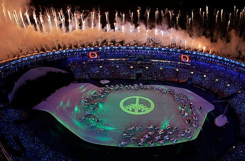 Maracana Stadium during the opening ceremony at the 2016 Summer Olympics in Rio de Janeiro, Brazil. (File| AP)