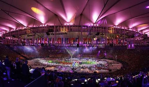 artists perform during the closing ceremony in the Maracana stadium at the 2016 Summer Olympics in Rio de Janeiro, Brazil. (File | AP)