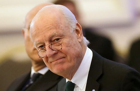 U.N. Special Envoy for Syria Staffan de Mistura (File Photo | AP)