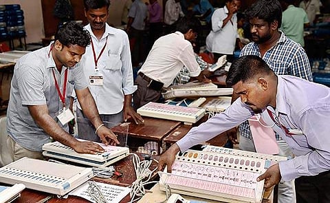 After several rounds of meeting with Tamil Nadu election officials, the Election Commission decided to rescind the election notification. (File | PTI)