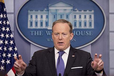 White House Press Secretary Sean Spicer. (File photo | AP)