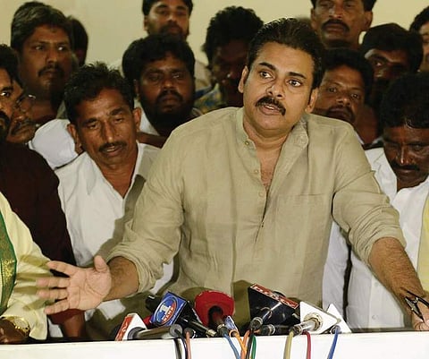 A file photo of Jana Sena leader Pawan Kalyan | EPS