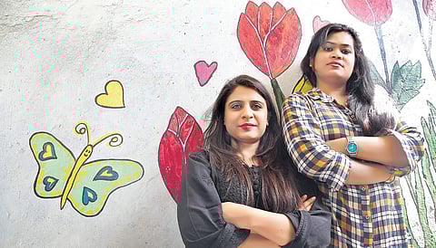 Geetanjali (left) and Ritumoni/hemant chawla