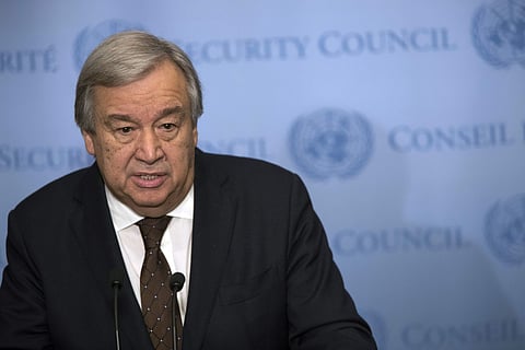United Nations Secretary-General Antonio Guterres (Photo | AP)