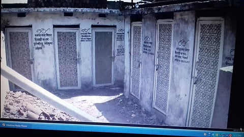 Kamlesh Sahu allegedly built 13 toilets in the name of his 'labourer tenants', under the Swacch Bharat mission in Chhattisgarh's Raigarh district. | Express Photo Service