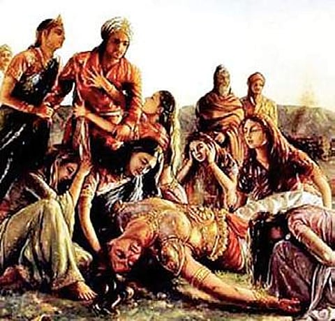 Freedom of choice, in times of the Mahabharata