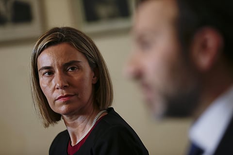 EU foreign policy chief Federica Mogherini. | AP File Photo