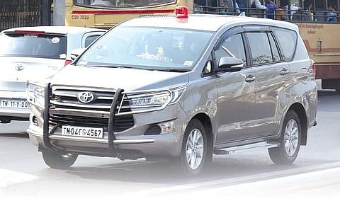 20 categories in Tamil Nadu may have to give up use of red beacons