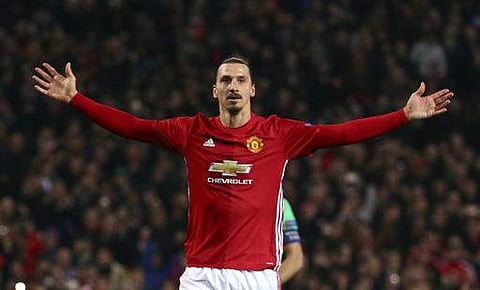 Manchester United's Zlatan Ibrahimovic (AP)