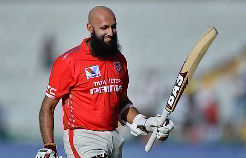 Kings XI Punjab batsman Hashim Amla | AFP