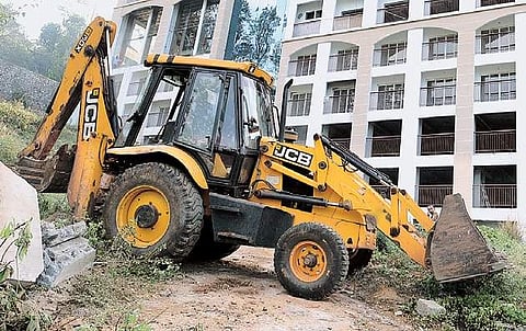 JCB has become a symbol of fight against encroachments in Munnar | Express