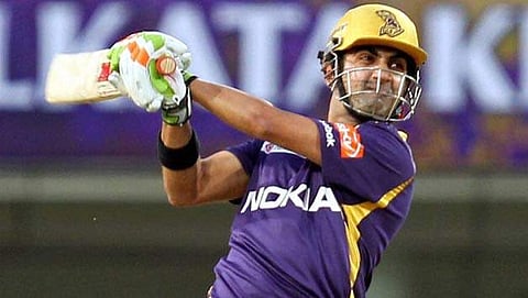 Kolkata Knight Riders skipper Gautam Gambhir (File | PTI)