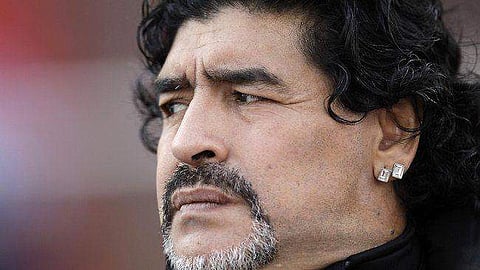 Argentine football legend Diego Maradona (File | AP)