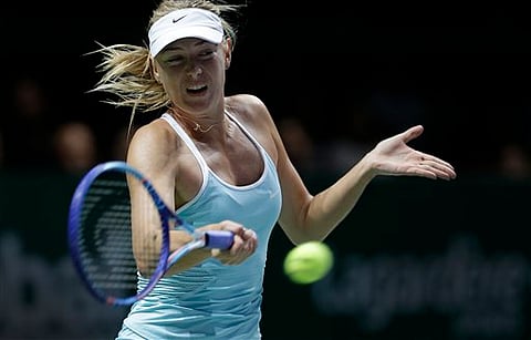 Former World Number one Maria Sharapova. | AP File Photo