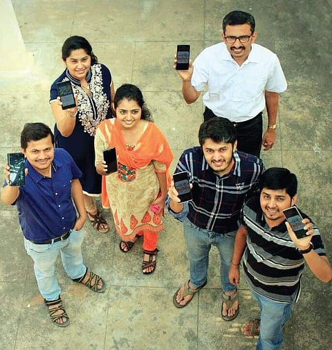 The team behind Dindima app