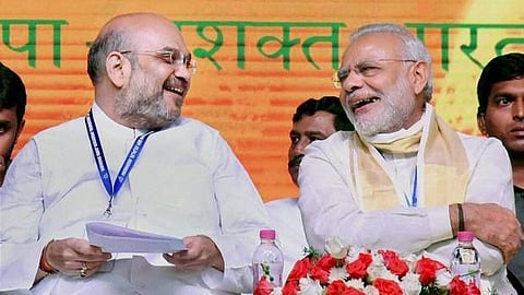 BJP chief Amit Shah and Prime Minister Narendra Modi. (FIle |PTI)